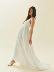Brady Maxi Dress, Chapel White Floral