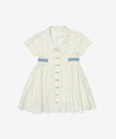 Shirt Dress, Seafoam Plaid