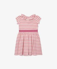 Allegra Dress, Petal Mini Stripe