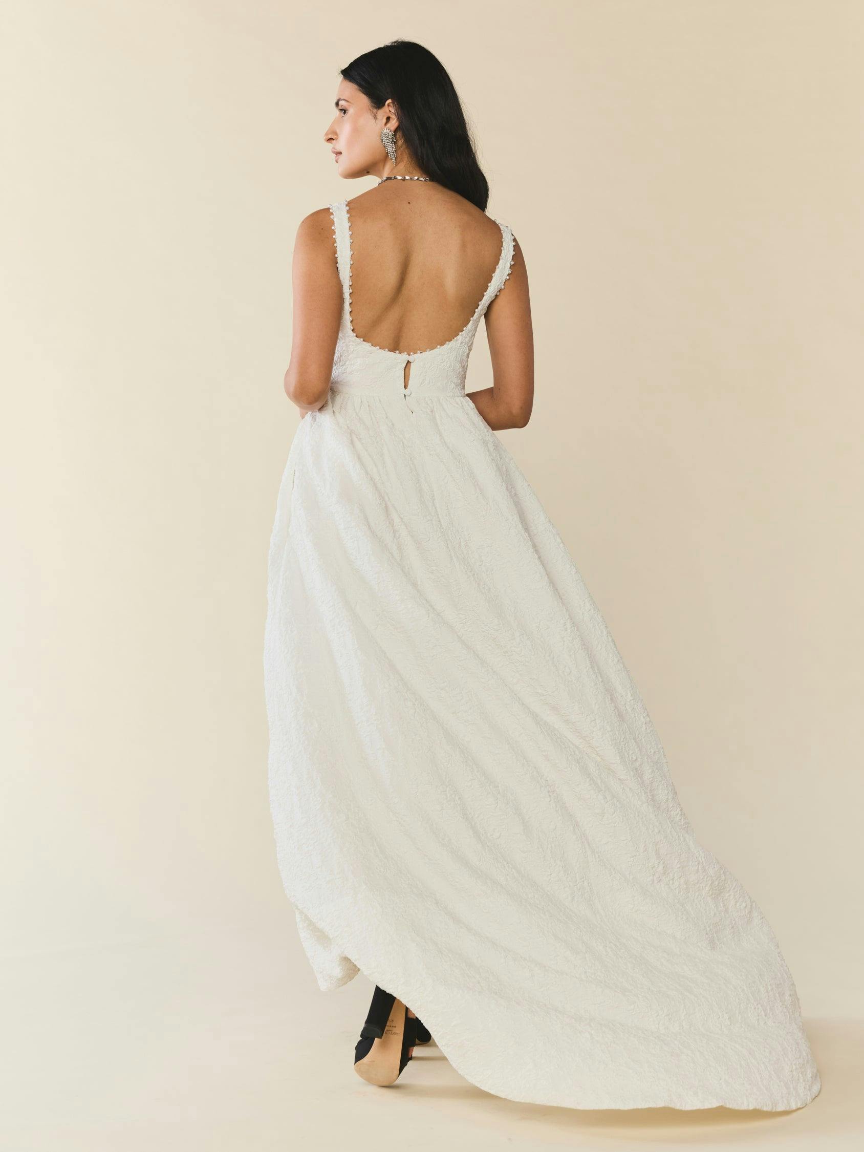Brady Maxi Dress, Chapel White Floral