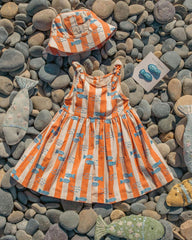 Piper Dress in Fiori di Mare