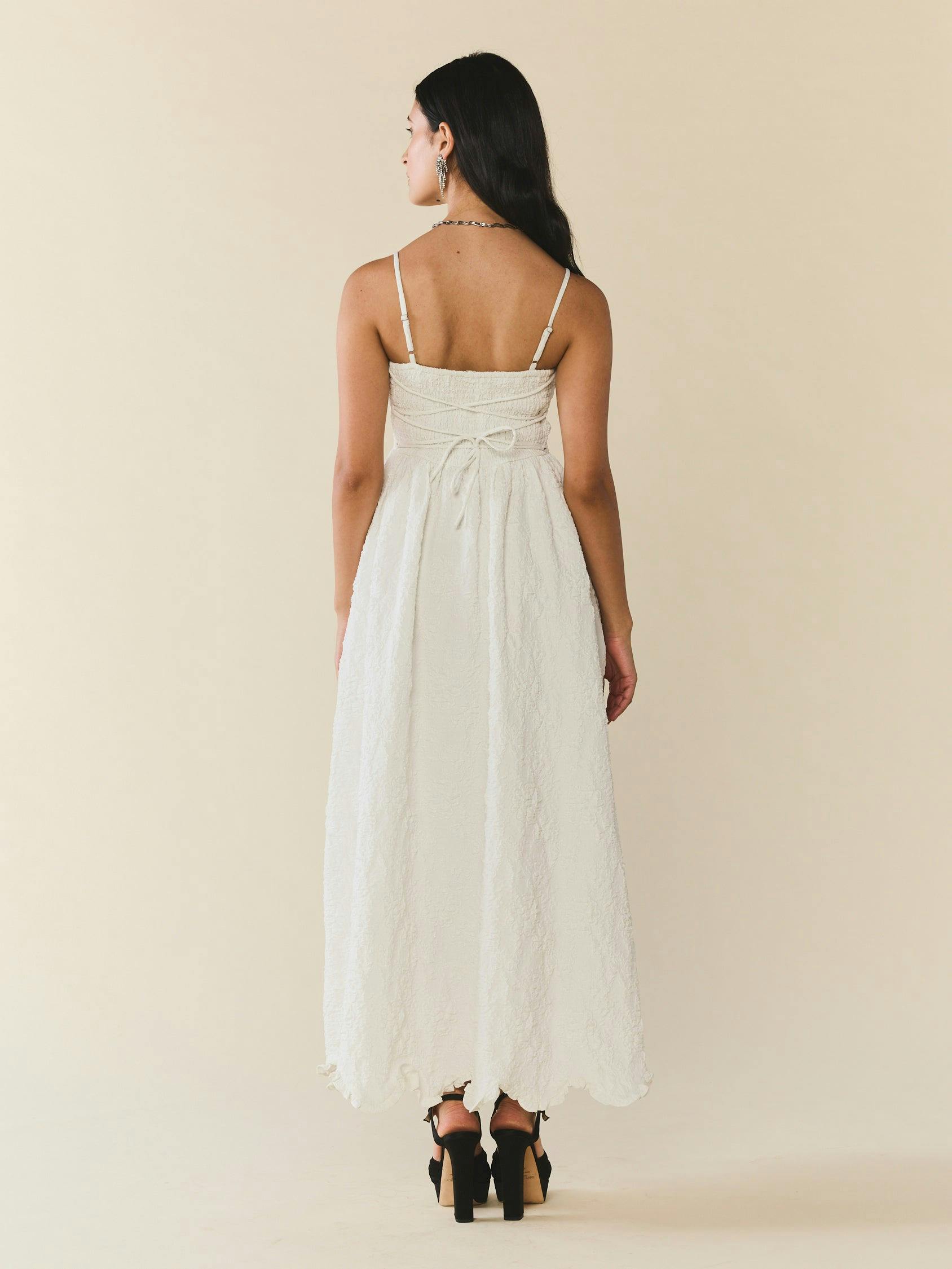 Gavin Dress, Chapel White Floral