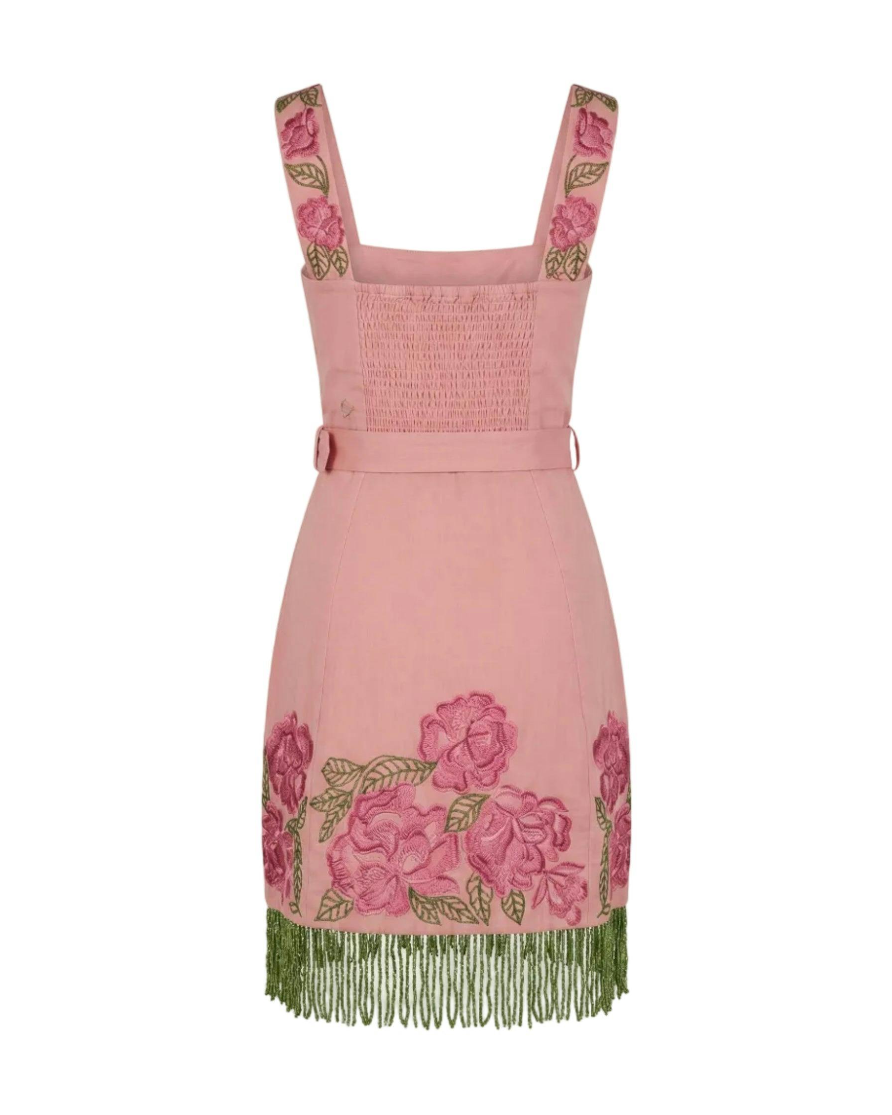 Sarah Bird Mini Dress, Pink Pop Floral