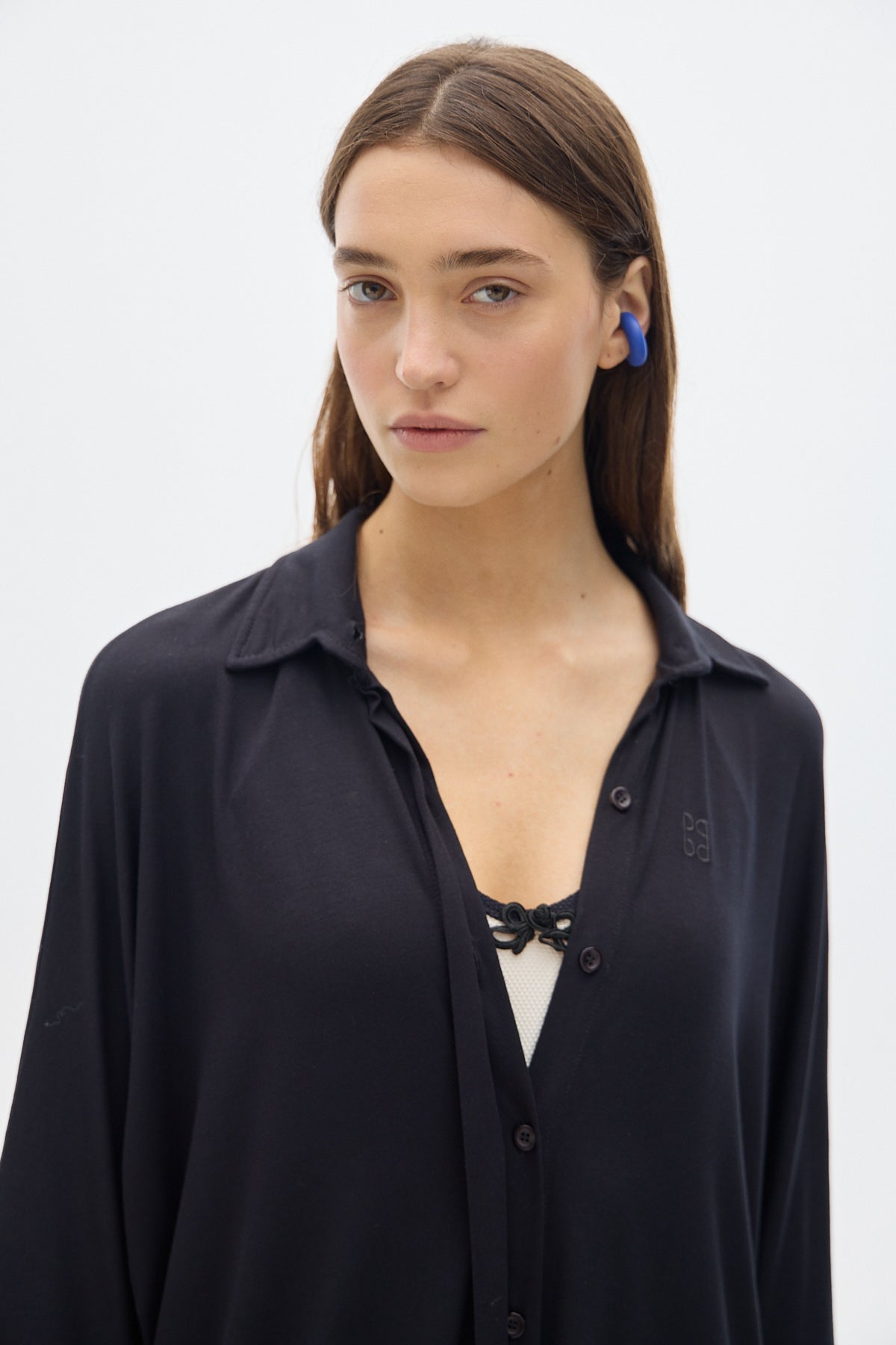Milan Shirt Dress_Black