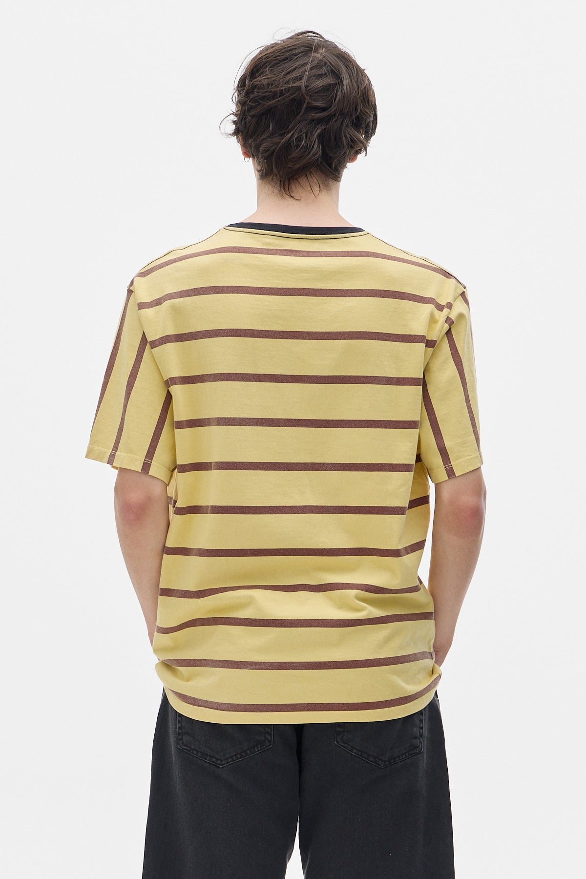 Koi Stripes T-Shirt_Yellow