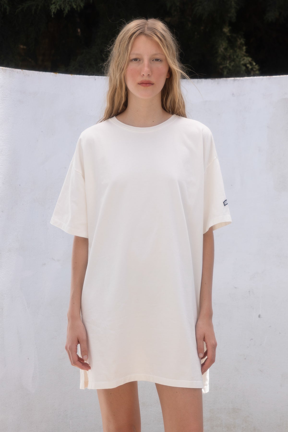 Drop Dress_Cream