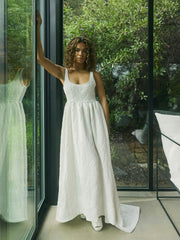 Brady Maxi Dress, Chapel White Floral