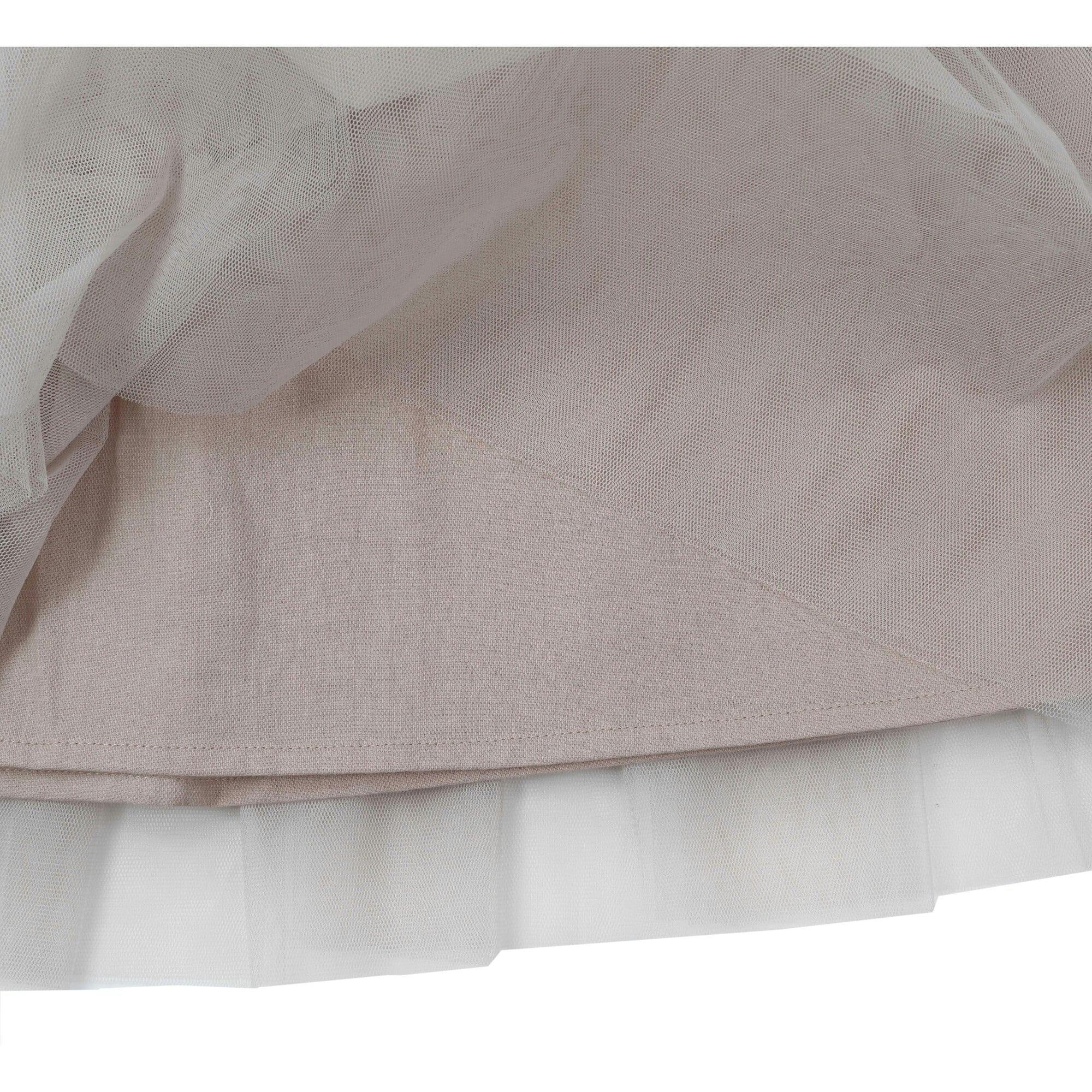 Fleurance Flutter Sleeve Buttoned Front Dress